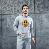 Men Graphic Hoodie Fashion Casual Smiley Men's Women's Pullover