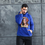 Men Graphic Hoodie Kyliejenner Men and Women Velvet Padded Hooded Sweatshirt