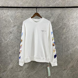 Oil Painting Arrow Round Neck Sweater Male and Female Large Size Casual Sweatshirts Owt sweatshirt