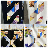 Oil Painting Arrow Round Neck Sweater Male and Female Large Size Casual Sweatshirts Owt sweatshirt