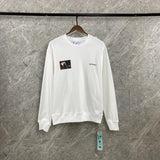 Printed Pullover Sweatshirt Men's And Women's plus Size Retro Sports Owt