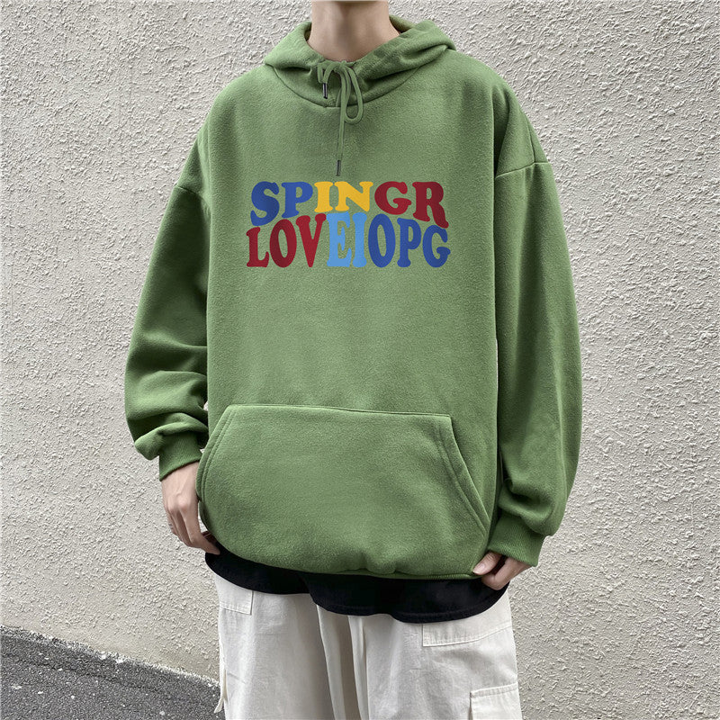 Travis Scott Astroworld Hoodie Autumn and Winter Fleece Printed Sweater Men's Loose
