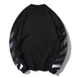 Coat Sweater Warm Autumn Ow Printed Sweater for Men Owt
