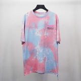 Summer Cartoon Anime Print Arrow Round Neck Tshirt Color Matching Casual Short Sleeve Men Owt t shirt