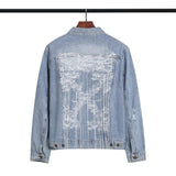 Autumn Ow Denim Coat Owt jacket