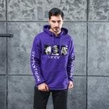 Men Graphic Hoodie Women Trendy Souvenir T-shirt Men and Women Velvet Padded Hooded Sweatshirt