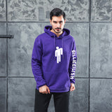 Men Graphic Hoodie Billie Eilish Hip Hop Casual Sports Hoodie Couple Fleece-Lined Men's Women's Pullover