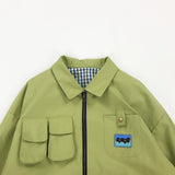 Baggy Jacket Green Jacket