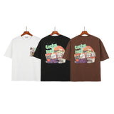 Cactus Jack McDonalds Shirt Travis Scott Cactus Jack Printed Short Sleeve T-shirt