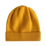 Toboggan Hat Knitted Woolen Cap Women's Autumn and Winter