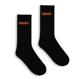 V Lone Socks Orange Big V Tube Socks Skate Socks Basketball