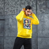 Men Graphic Hoodie Fashion Casual Kanye Men and Women Velvet Padded Hooded Sweatshirt