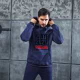 Men Graphic Hoodie Fashion Casual Kanye Men and Women Velvet Padded Hooded Sweatshirt