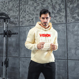 Men Graphic Hoodie Fashion Casual Chic Men And Women Velvet Padded Hooded Sweatshirt