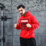 Men Graphic Hoodie Fashion Casual Chic Men And Women Velvet Padded Hooded Sweatshirt