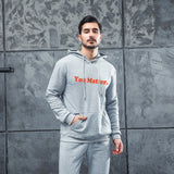 Men Graphic Hoodie Autumn and Winter YouMatter Men's and Women's Printed Velvet Padded Hooded Sweatshirt