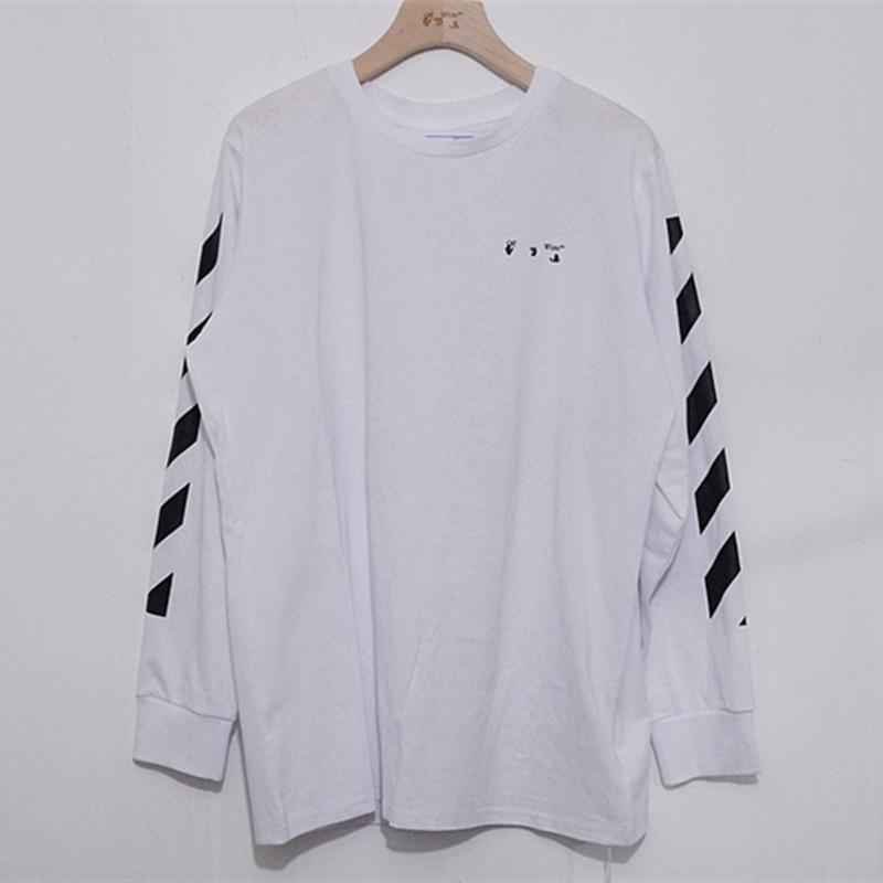 Arrow Print Male and Female Large Size Loose Long Sleeve Tshirt Owt t shirt