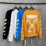 Printed Crew Neck Pullover Sweatshirt Men Owt