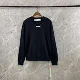 Autumn And Winter Men's Large Size Bar Arrow Print Crew Neck Pullover Sweatshirt Owt