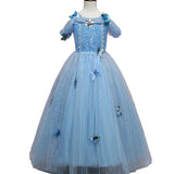Halloween Frozen Dress Toddler Halloween Children's Costume Princess Dress Frozen Performance Wear Dress