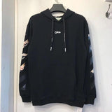 Spring and Autumn Arrow Print Ow Pullover  Sweater Owt hoodie