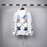 Spring and Autumn Retro Sports Casual Men's Sweater Owt hoodie