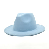 Mens Kentucky Derby Hats Fall/Winter Fedora Hat Vintage Top Hat Women's Woolen Hat