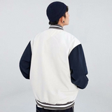 Alaska Varsity Jacket Men's Baseball Jersey Spring Loose Casual Jacket