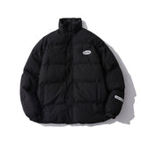 Mens Fall Outfits Cotton-Padded Coat Men's Bread Coat Cotton-Padded Coat Coach Coat Winter Coat