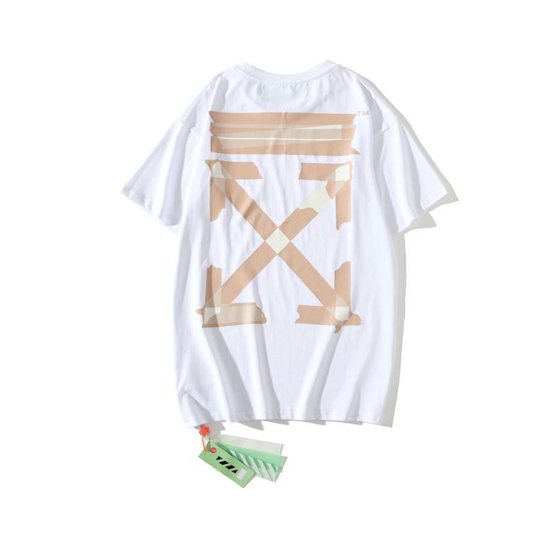 Summer Printed Men's and Women's short sleeve Tshirt Bottoming Shirt Owt t shirt