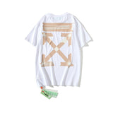 Summer Printed Men's and Women's short sleeve Tshirt Bottoming Shirt Owt t shirt