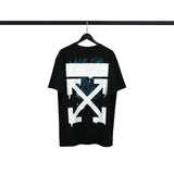 OW Head Print Tee Men's and Women's short sleeve Tshirt Owt t shirt