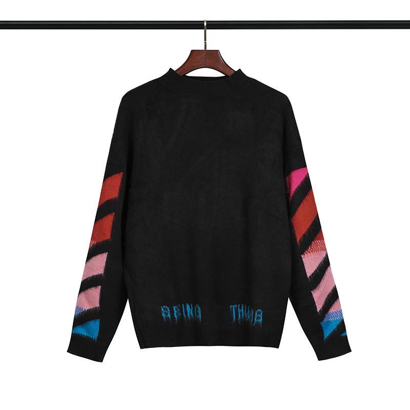 Woolen Knit Arrow Men's and Women's s Plus Size Casual Sweatshirts Owt sweater