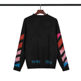 Woolen Knit Arrow Men's and Women's s Plus Size Casual Sweatshirts Owt sweater