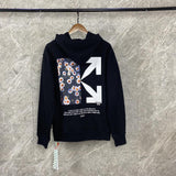Printed Hooded Male And Female Large Size Casual Sweatshirt Owt hoodie