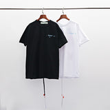Summer Gradient Color Round Neck Pullover Short Sleeve T-shirt t shirt