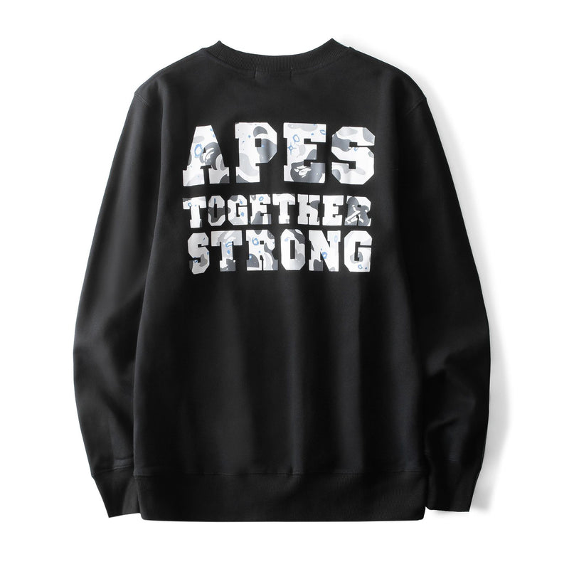 Shark Print Sweatshirts Generation Autumn And Winter Starry Sky Luminous Printed Long-Sleeved T-Shirt