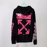 Spring and Autumn Men's and Women's Digital Printing Arrow Cardigan Zipper Coat Owt hoodie