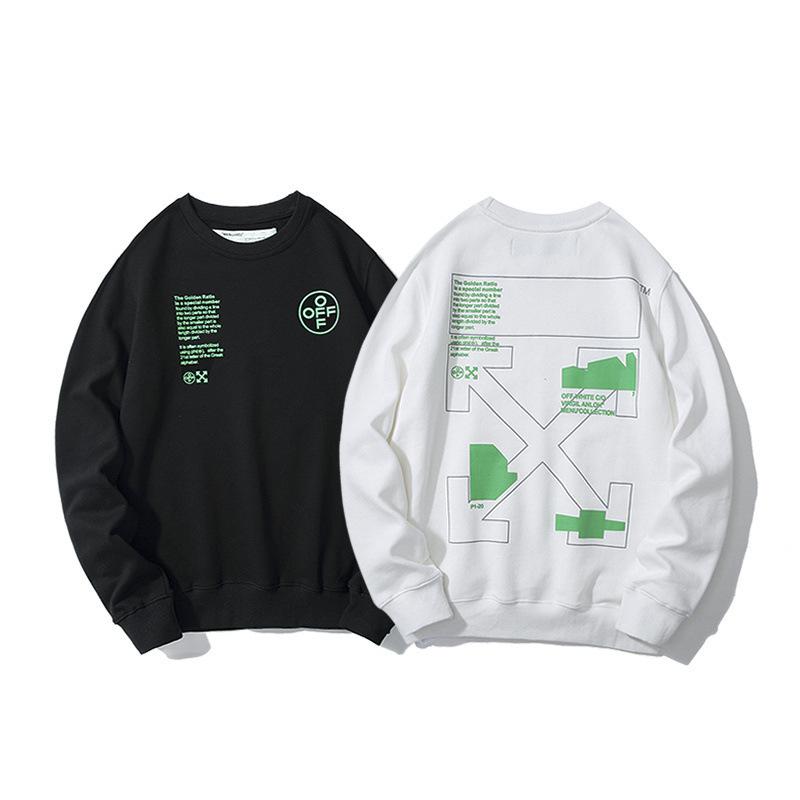 Letter Print Pullover Round Neck Sweater Owt sweatshirt