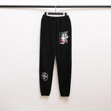 Casual Trousers Ow Arrow Print Plus Size Loose Sweatpants Owt