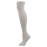 Winter Thick Knit Thigh High Socks Long Stockings Boot Solid Color over the Knee Stockings Sweat-Absorbent Breathable Dance Pantyhose