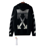 Men's and Women's Sweaters Head Sweater Hooded Zipper Sweater Coat Owt hoodie