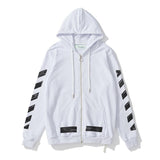 Printed Cardigan Zipper Hooded Coat Plus Size Casual Men's Clothing Owt hoodie