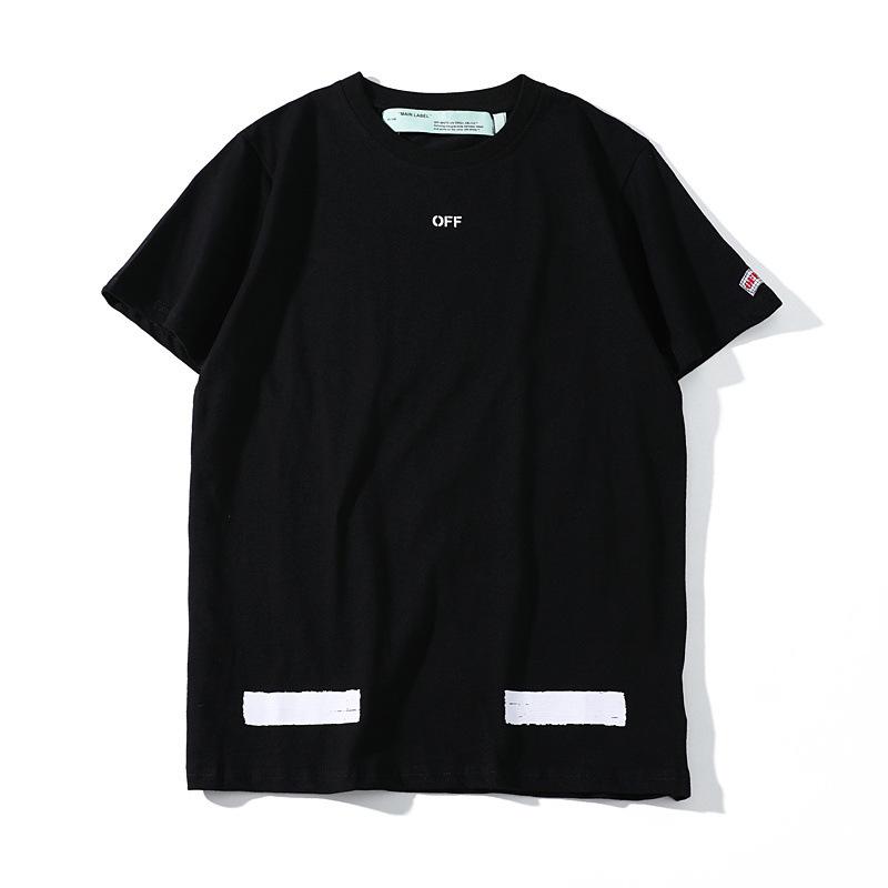 Summer Menswear Arrow Print Ow Short Sleeve Tshirt Owt t shirt