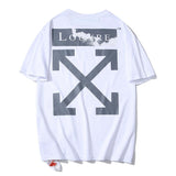 Ow Arrow Short Sleeve Tshirt Plus Size Casual Men's Clothing Owt t shirt