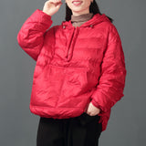 Women's Winter Coats Puffer Jacket Down Coat Winter Hooded White Duck Down Jacket Coat