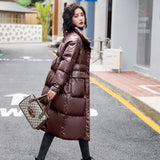 Women Winter Coats Puffer Jacket Down Coat Bread Coat Down Jacket Women's Winter Clothes Thickened White Duck Down Coat