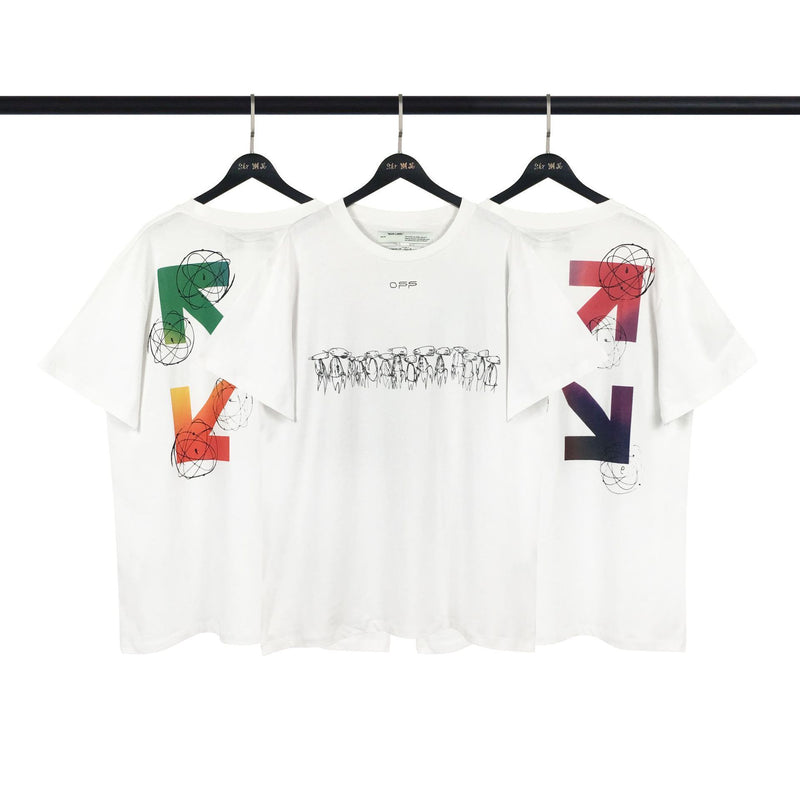 Rainbow Arrow Men's Loose Casual Fashionable Short Sleeve Tshirt Owt t shirt