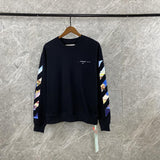 Oil Painting Arrow Round Neck Sweater Male and Female Large Size Casual Sweatshirts Owt sweatshirt