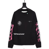 Pink RoundCollar Sweatshirt plus Size Casual Top Men's Clothing Owt